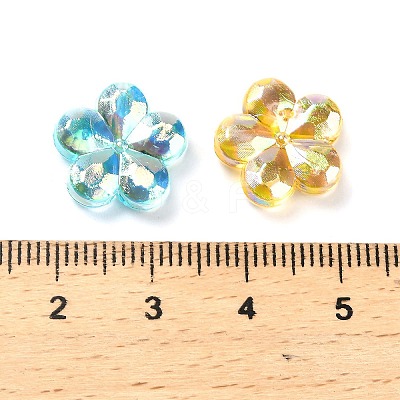 Transaparent Acrylic Beads PACR-H004-01-1