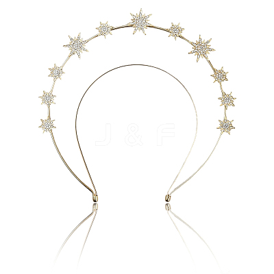 Alloy Hair Bands OHAR-WH20005-31-1
