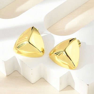 304 Stainless Steel Stud Earrings for Women LS-EJEW-A125-70G-1