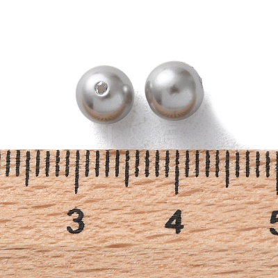 Plastic Imitation Pearl Beads FIND-M059-01B-05-1