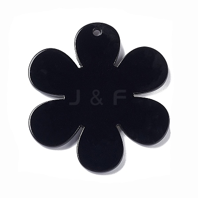 Opaque Acrylic Big Pendants LS-OACR-P012-B06-1