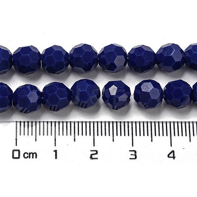 Opaque Glass Beads Stands EGLA-A035-P8mm-D09-1
