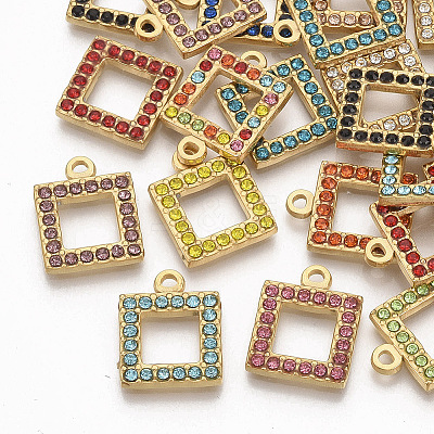 Golden Tone 304 Stainless Steel Pendants STAS-T050-014G-1