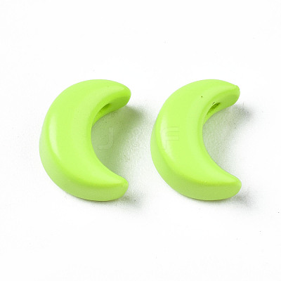 Spray Painted Brass Charms LS-KK-Q252-005I-1