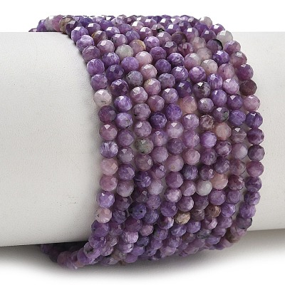 Natural Charoite Beads Strands GG-CBA5A1A-A03-03-1