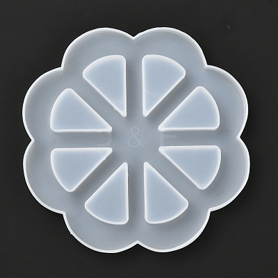 Flower Silicone Cup Mat Molds DIY-I065-04-1