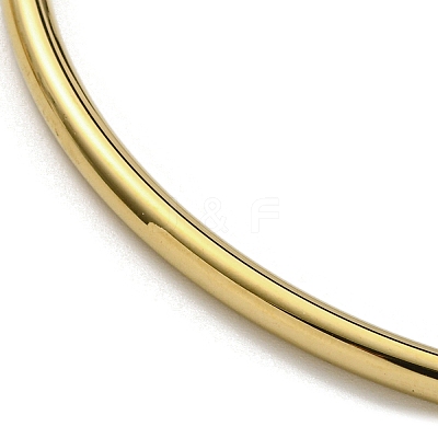 7Pcs PVD Vacuum Plating 202 Stainless Steel Plain Ring Bangle Sets BJEW-M317-16B-G-1