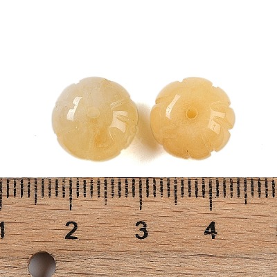 Natural Yellow Aventurine Beads G-G124-02A-1