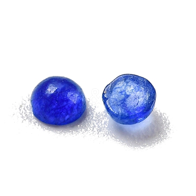 Natural White Jade Dyed Cabochons G-H309-02-04-1