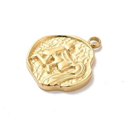 304 Stainless Steel Pendants STAS-B074-08G-01-1