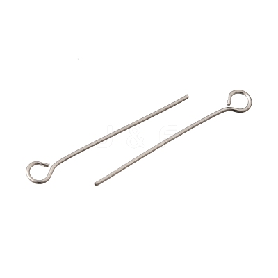 Brass Eye Pins KK-C255-01B-P-1