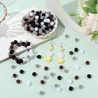 400Pcs 4 Colors DIY Doll Craft AJEW-SC0003-93E-1