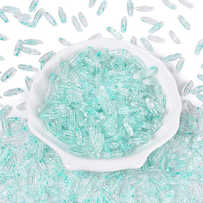 Picasso Transparent Glass Seed Beads SEED-N012-11I-1