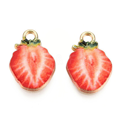 Alloy Enamel Pendants ENAM-N048-015-1