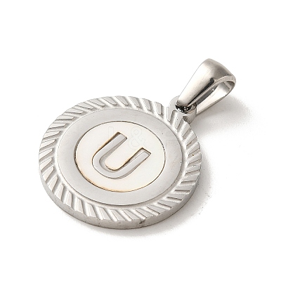 304 Stainless Steel Pendants STAS-I204-U-P-1