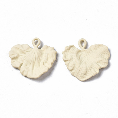 Spray Painted Alloy Pendants PALLOY-T077-118D-RS-1