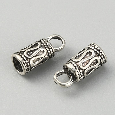 Zinc Alloy Cord End FIND-WH0144-86D-AS-1