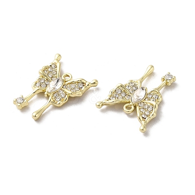 Alloy Crystal Rhinestone Pendant PALLOY-K001-079G-1