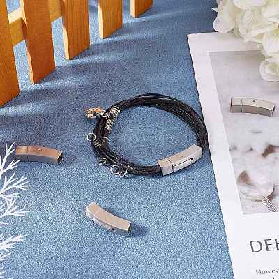 304 Stainless Steel Bayonet Clasps STAS-UN0012-69-1