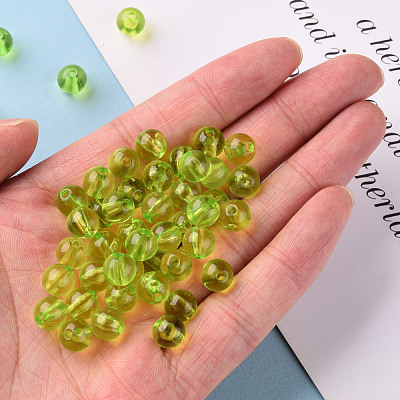Transparent Acrylic Beads MACR-S370-A8mm-729-1