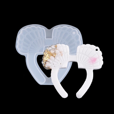 Scallop Shape Pendant Silicone Molds DIY-I036-21-1