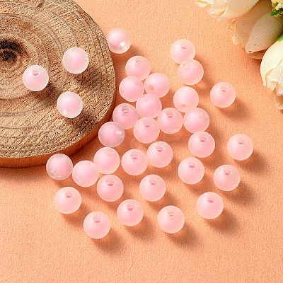 Transparent Acrylic Beads TACR-YW0001-02F-1