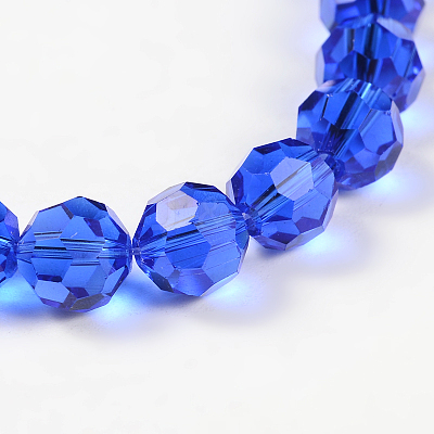 Imitation Austrian Crystal Bead Strands G-M181-4mm-13A-1