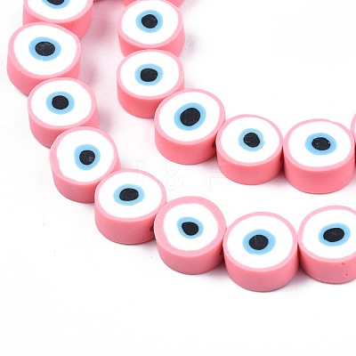 Handmade Polymer Clay Beads Strands CLAY-S096-041B-1