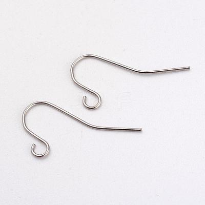 Tarnish Resistant 316L Surgical Stainless Steel Earring Hooks STAS-G229-05P-1