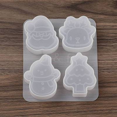 Christmas Theme DIY Silicone Candle Molds LS-SIMO-P010-A02-1