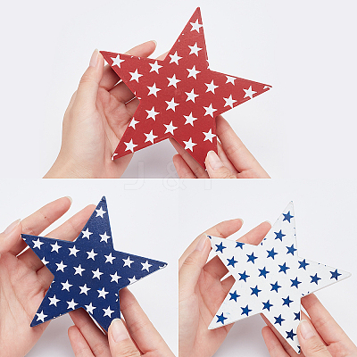 Natural Wood Display Decorations DJEW-WH0011-31-1