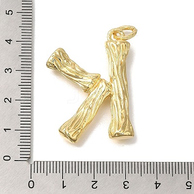 Rack Plating Brass Pendants KK-I721-01G-K-1
