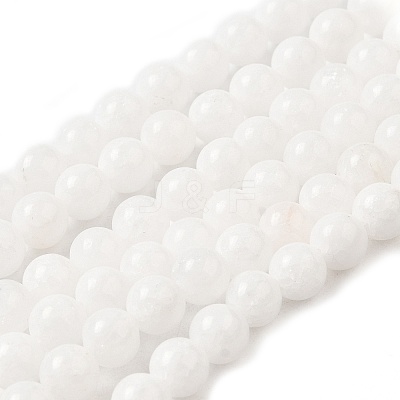 Natural Malaysia Jade Bead Strands G-M101-10mm-10-1