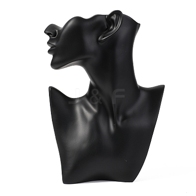 High End Resin Side Body Model Portrait Jewelry Stand NDIS-B001-03A-1