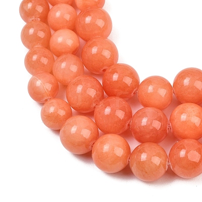 Natural Mashan Jade Graduated Beads Strands GG-CBA2AE1-A08-Q-1