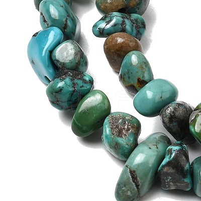 Natural HuBei Turquoise Bead Strands G-H345-A01-07-1