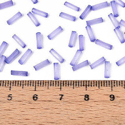 Glass Bugle Beads SEED-N007-28C-1