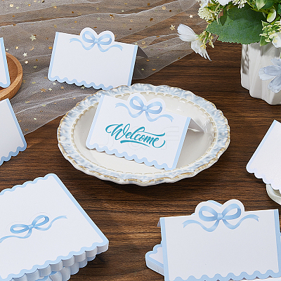 Paper Table Place Cards OFST-WH0004-156D-1