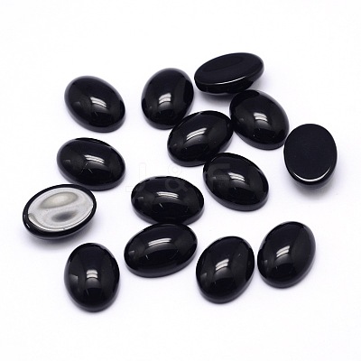K9 Glass Cabochons Oval Flat Back Cabochons X-GGLA-L002B-02-1