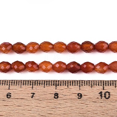 Natural Carnelian Beads Strands G-T142-84-1