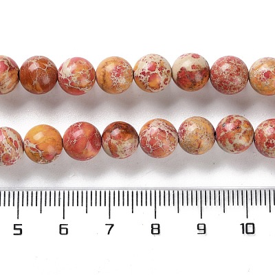 Dyed Natural Regalite/Imperial Jasper/Sea Sediment Jasper Beads Strands G-B124-C01-16-1