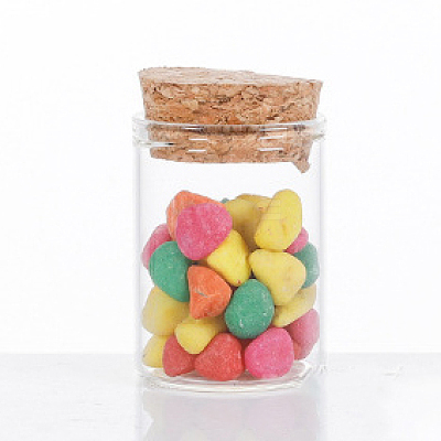 Mini High Borosilicate Glass Bottle Bead Containers BOTT-PW0001-262A-1