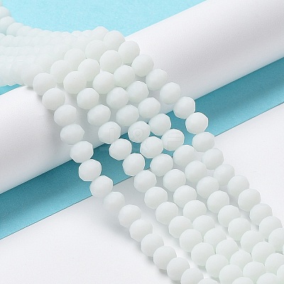 Glass Beads Strands EGLA-A034-P6mm-MD01-1