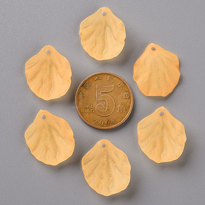 Transparent Frosted Acrylic Pendants MACR-S371-01A-719-1