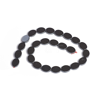 Electroplated Non-magnetic Synthetic Hematite Beads Strands G-I273-19-1
