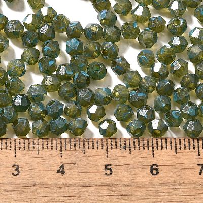 Picasso Baking Paint Glass Seed Beads SEED-A032-02A-20-1