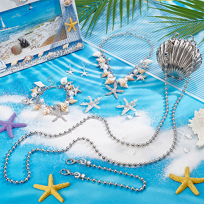Alloy Crossbody Bags & Alligator Hair Clips & Bib Necklaces & Earrings & Charm Bracelets Sets SJEW-UN0001-13-1