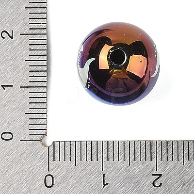 Halloween UV Plating Acrylic Beads LS-OACR-M013-08A-01-1