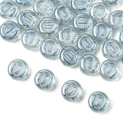 Electroplate Glass Beads EGLA-YW0005-01D-1