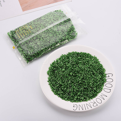 Plated Glass Bugle Beads SEED-S046-01B-27-1